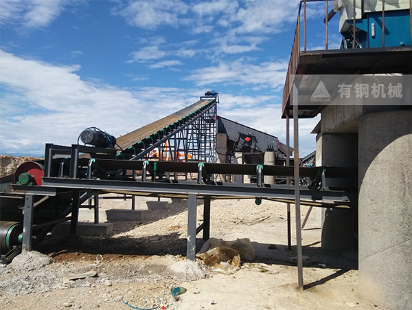 机制砂好不好，来柳州看时产200吨花岗岩石头打沙机生产线